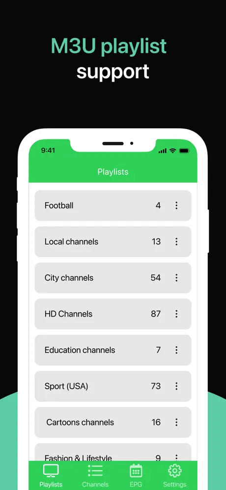 IPTV HD Player app screenshot 3